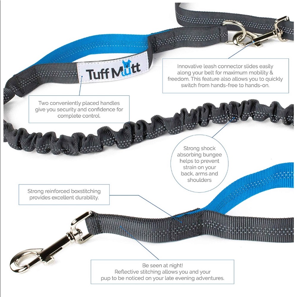 Tuff Mutt Hands Free Dog Leash